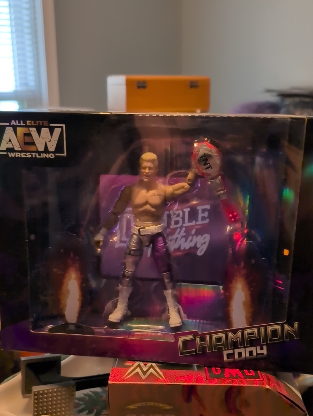 AEW Champion Cody Action Figure - Purple Attire